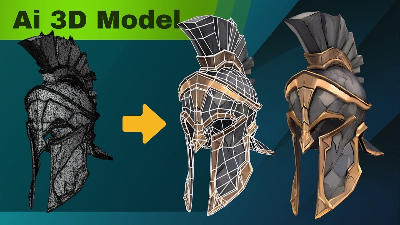 AI-Generated High-Poly to Low-Poly | Blender 5.0 | Retopo, Baking, Texture Paint (Ucupaint)