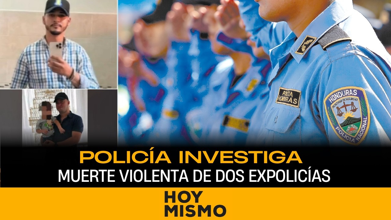 Policía investiga la muerte violenta de dos expolicías en Corozal, La Ceiba