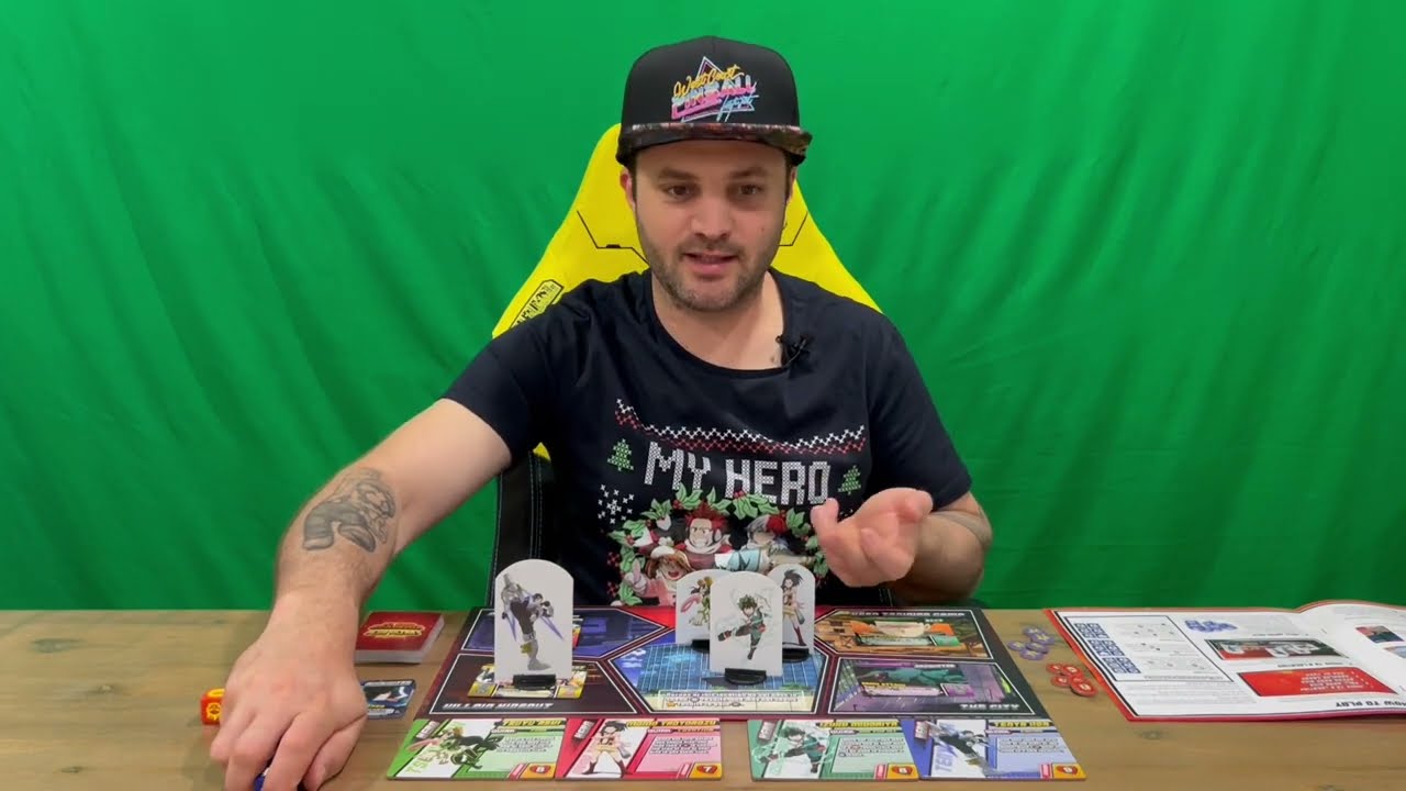 Ep 1569 - My Hero Academia Plus Ultra 2022 Board Game Unboxing