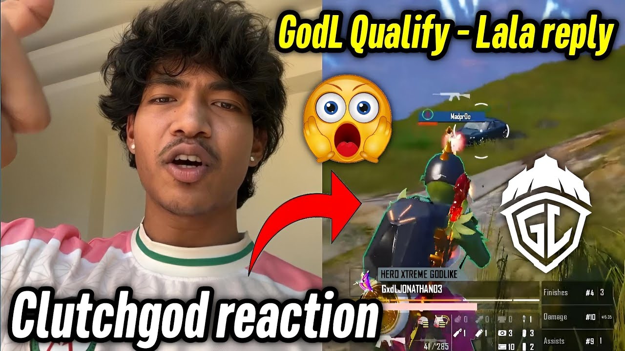 Clutchgod epic reply on GodL vs Madking fight in last zone 😲 Reply on qualify for Bgis semifinals ✅