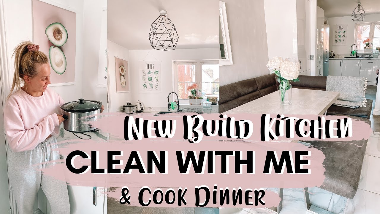 SPEED CLEAN & COOK WITH ME! VERY MESSY BEFORE & AFTER | Lucy Jessica Carter