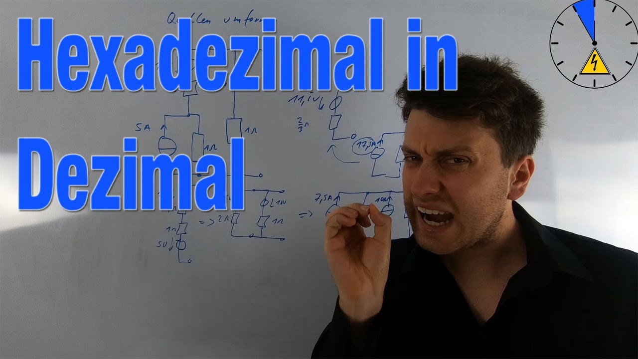 Hexadezimal in Dezimal umwandeln - Zahlensystem - Informatik 