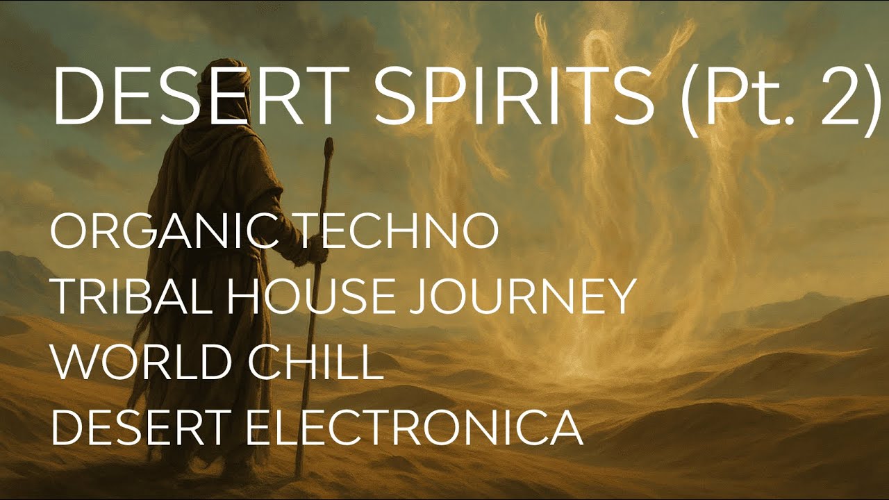 DESERT SPIRITS (Part II) 🌑 Organic Techno & Tribal House Journey | World Chill & Desert Electronica