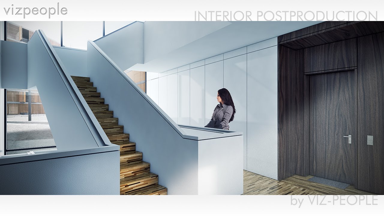 Viz-People Interior Postproduction Tutorial