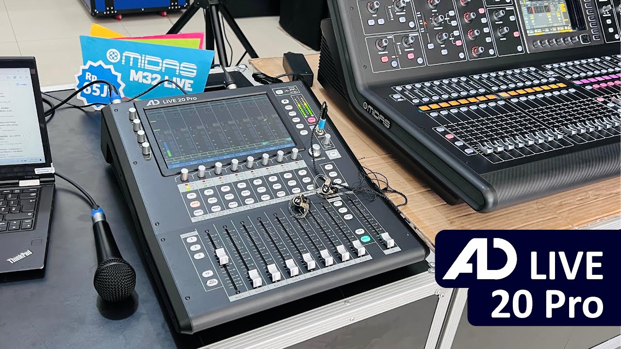 UNBOXING MIXER DIGITAL AD LIVE 20 PRO 2024
