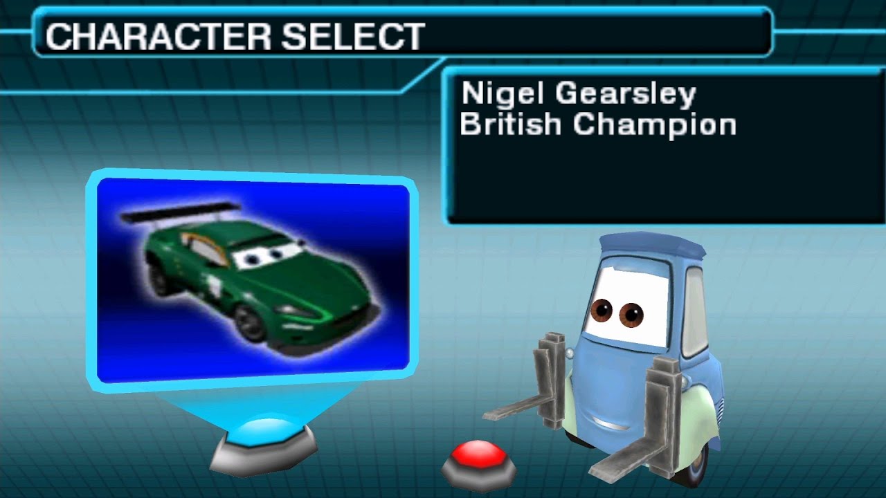 Cars 2 3DS - Nigel Gearsley Gameplay (Citra)