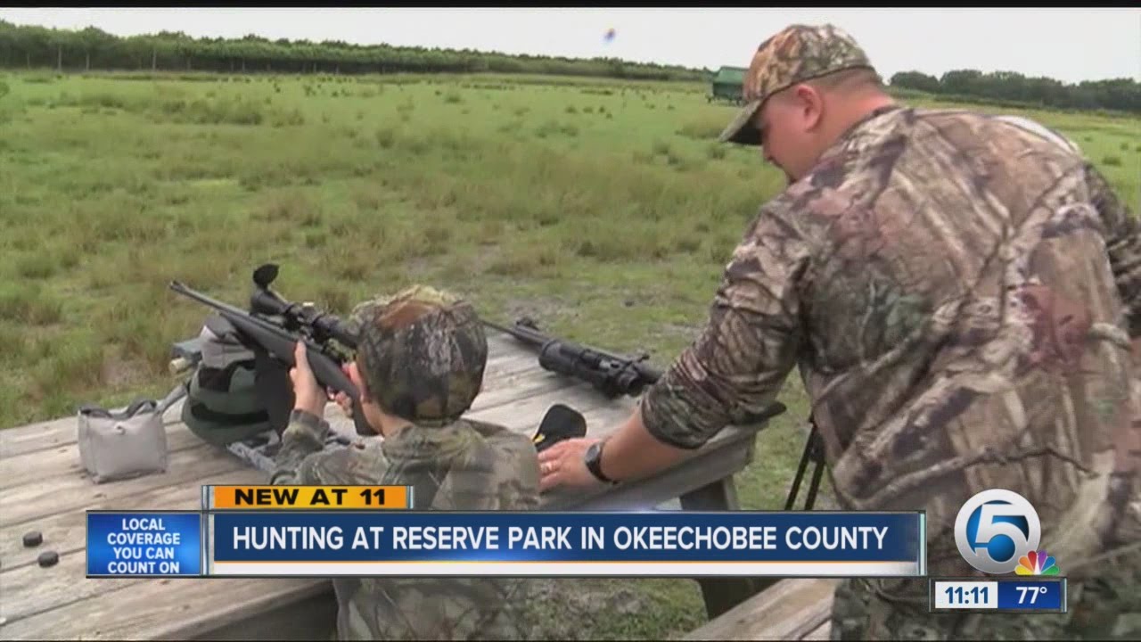Hunting at Reserve Park in Okeechobee County