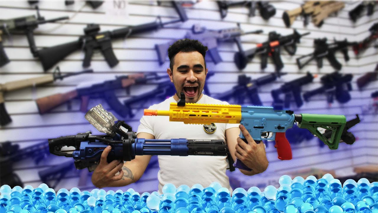 PIST0L4S DE HIDROGEL 2024 🔫 en Plaza Izazaga 38 | Juguetes | Económicas