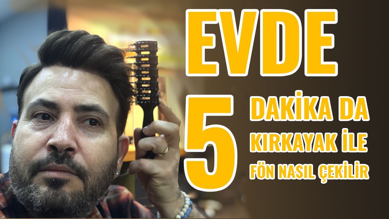 KIRKAYAK FIRÇA İLE FÖN NASIL ÇEKİLİR ?