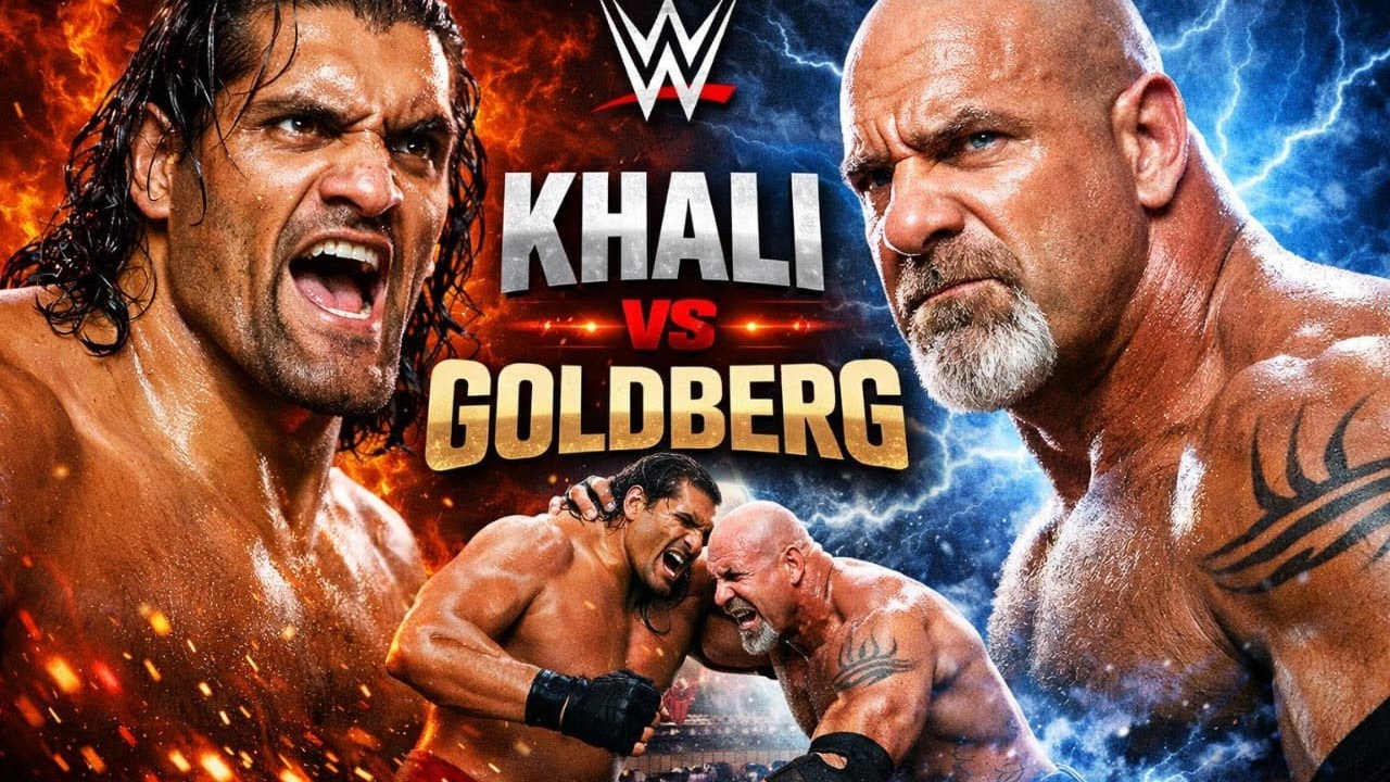 WWE 2K25 | Грейт Хали против Голдберга: Матч легенд | Новогодняя революция