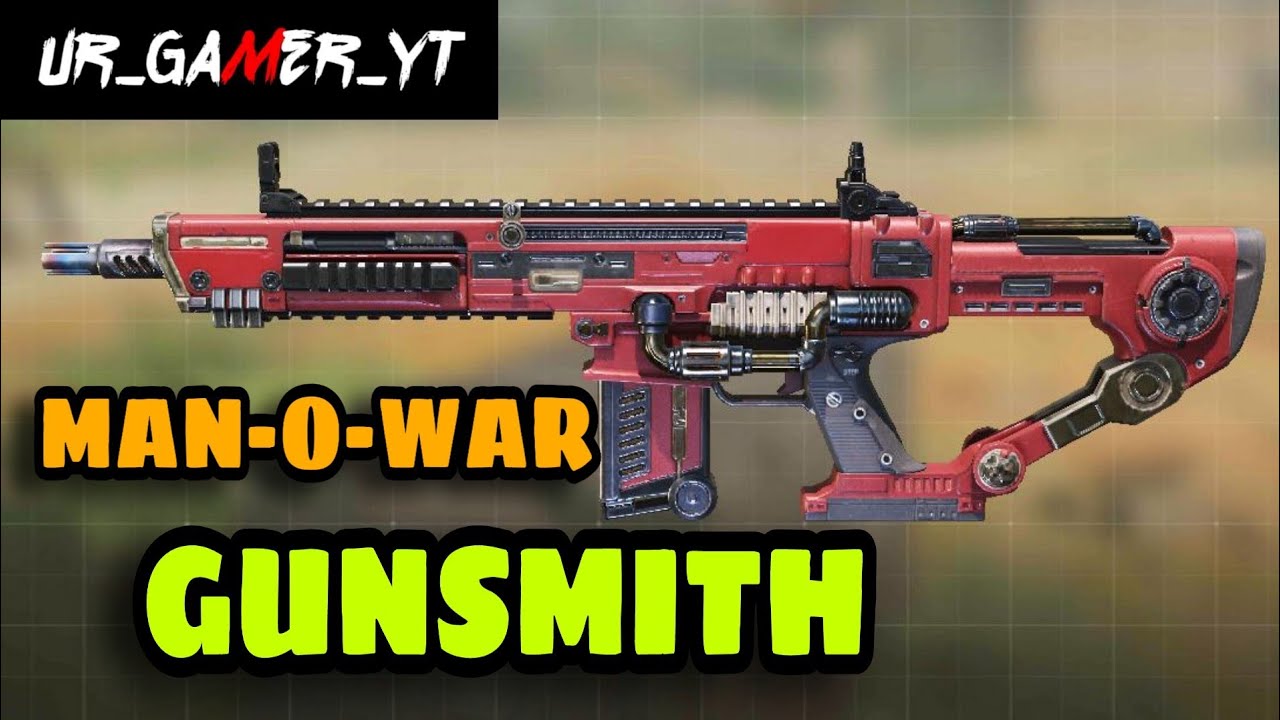 MAN-O-WAR GUNSMITH || CALL OF DUTY MOBILE || HINDI || #UR_GAMER_YT