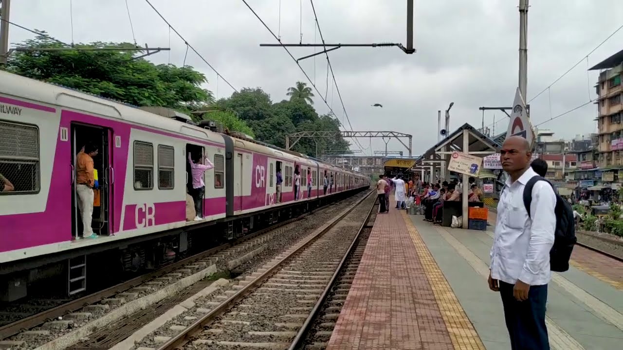 Mumbai Local Train From Its Various Stations Mumbai Max.