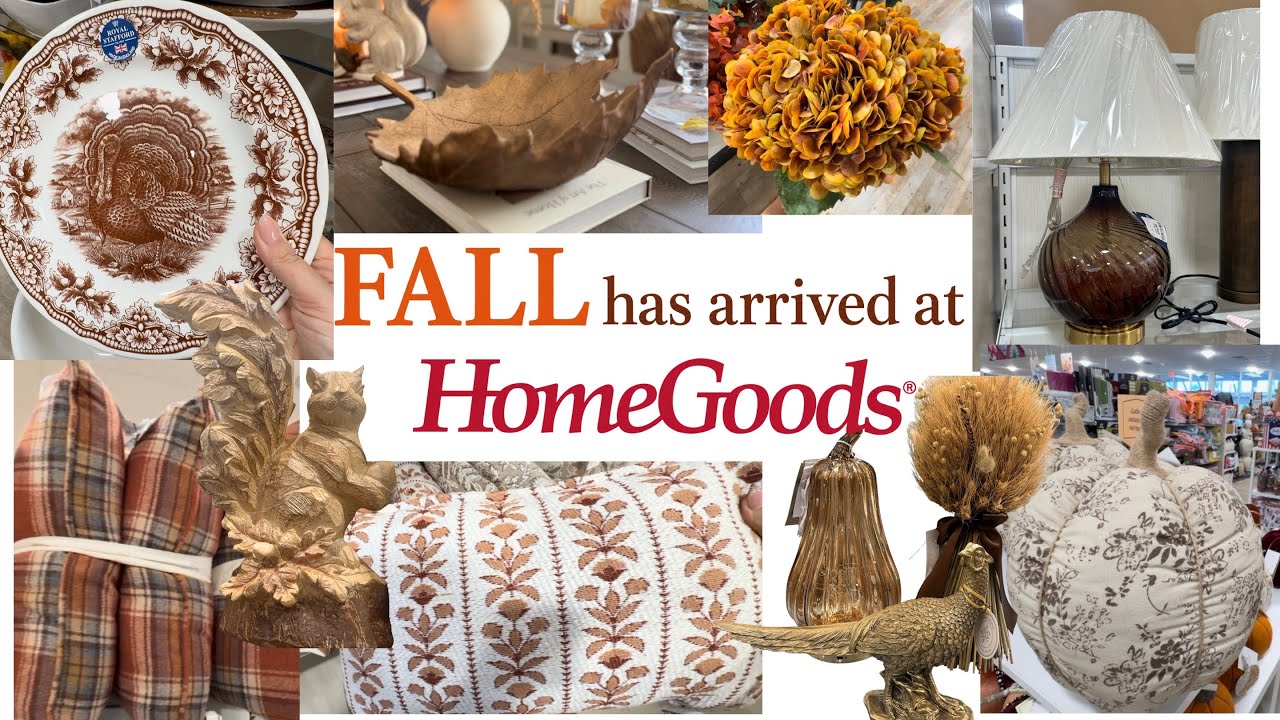 Новинки осеннего декора 2026 в HomeGoods, осень в HomeGoods, осенний шопинг в HomeGoods 2026, осе...