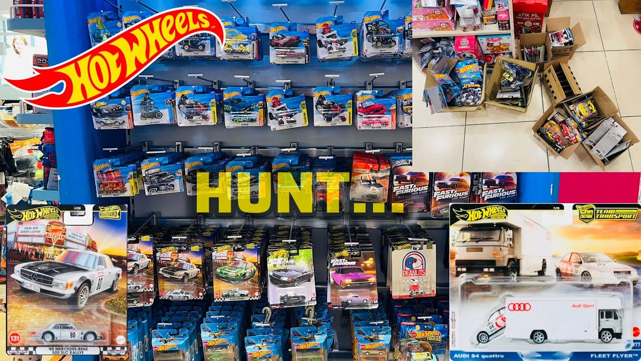 HOT WHEELS HUNT... GÜZEL ŞEYLER BULDUK AMA...