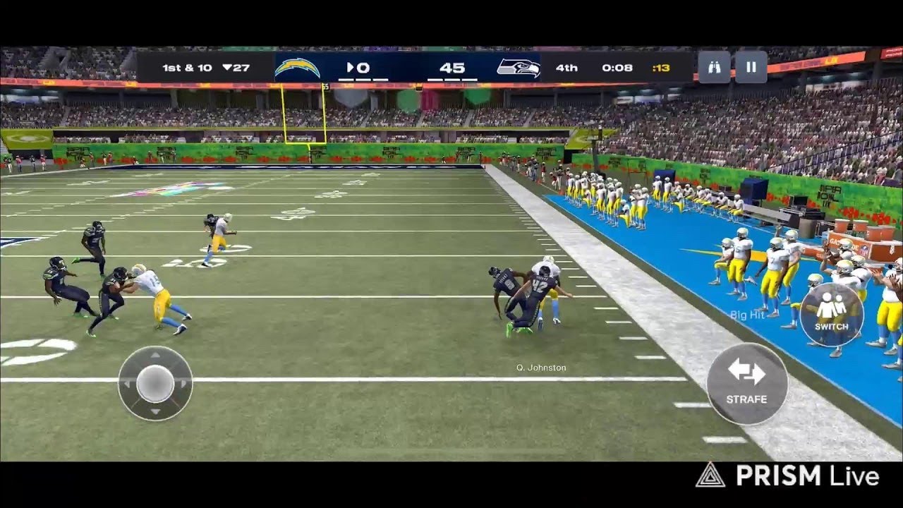 Cardinals @ Seahawks Week 1 Season 12