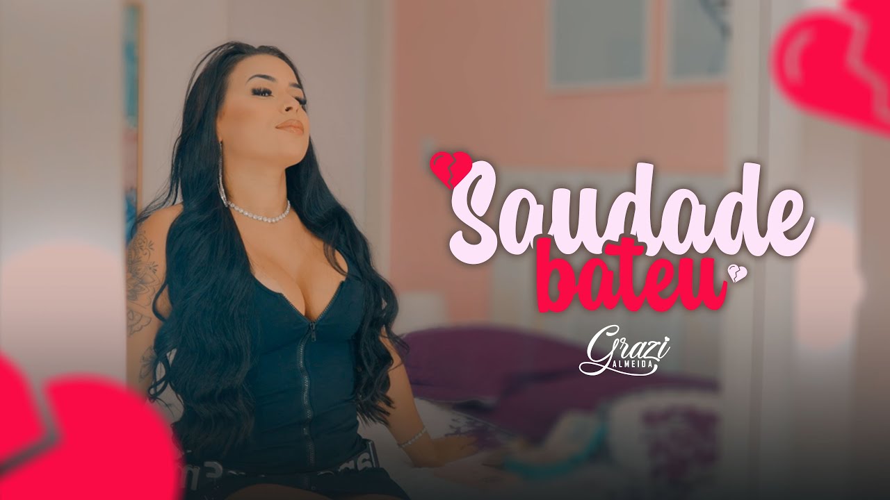 Grazi Almeida - Saudade bateu (Clipe Oficial)