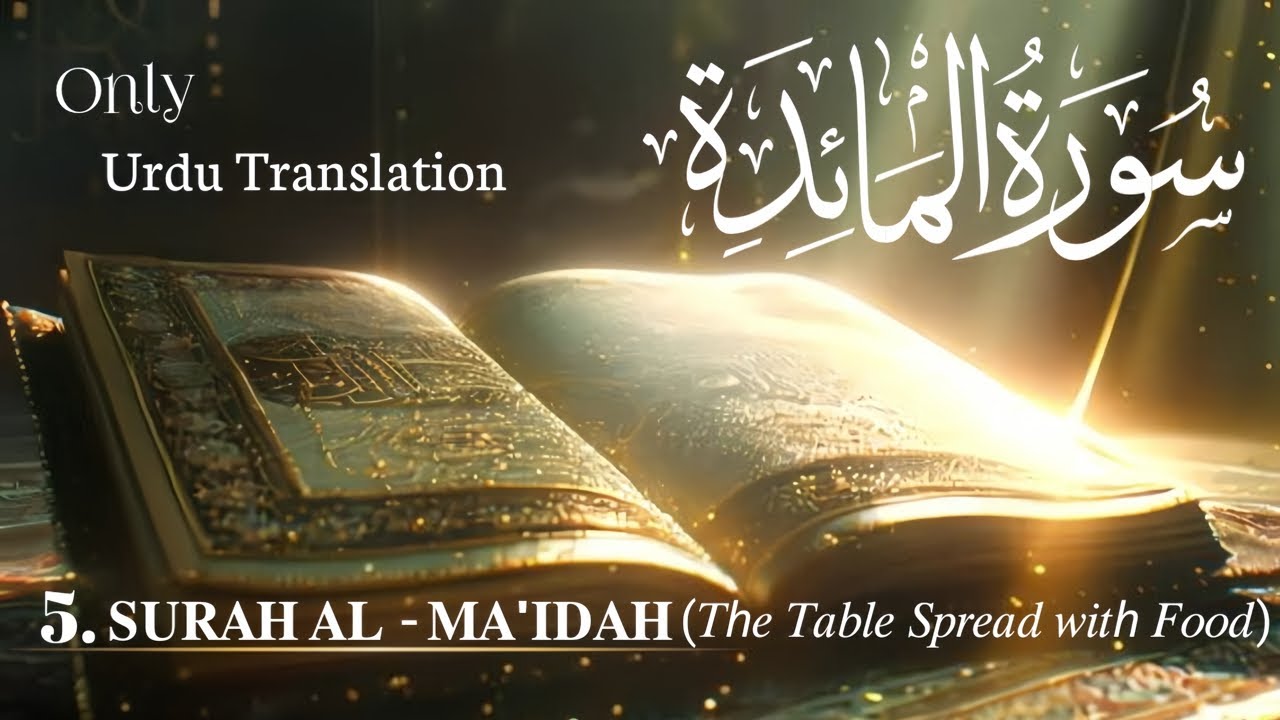 5.Surah Al-Maidah | Urdu translation |Quran #quran #video #islam #qurantranslation