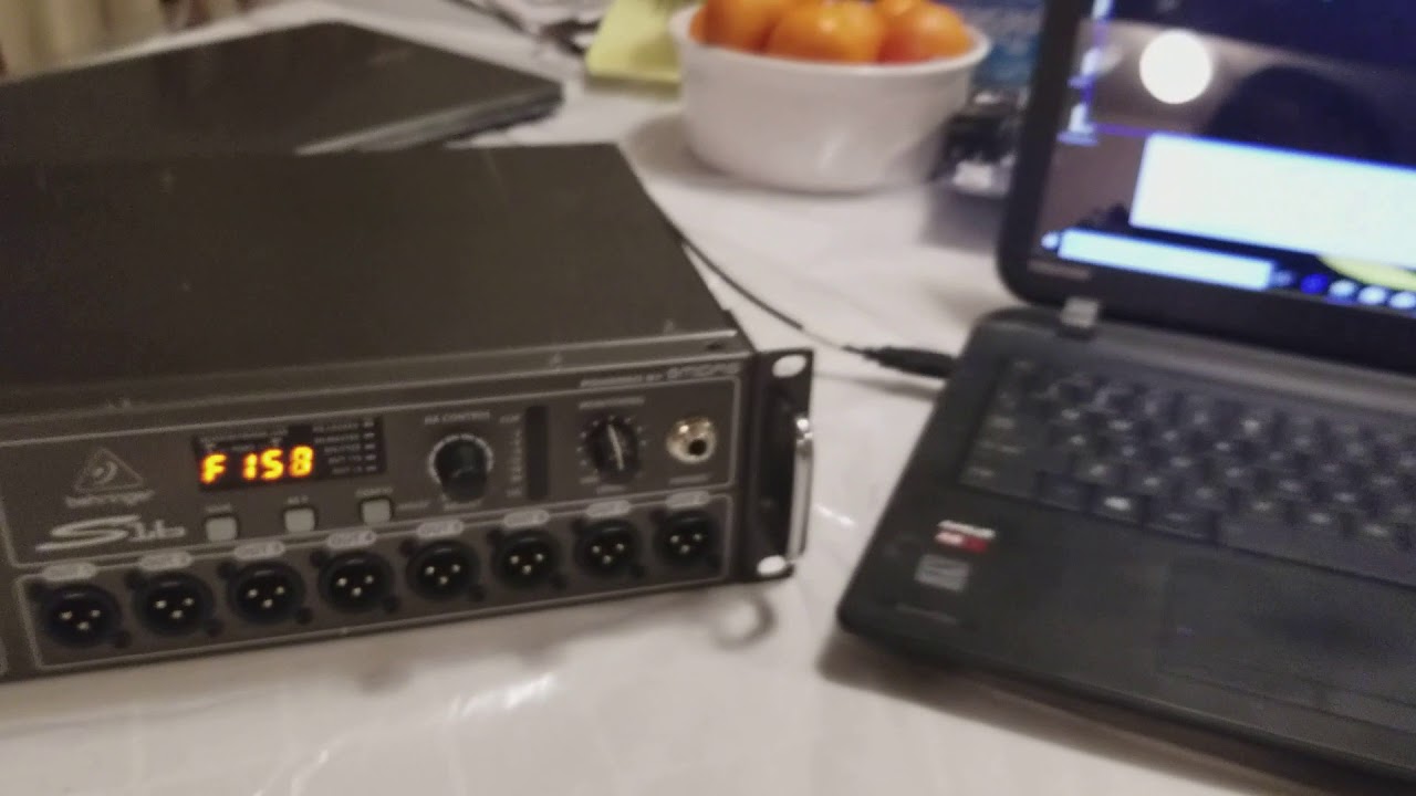 How to update your Berhinger s16 stage box