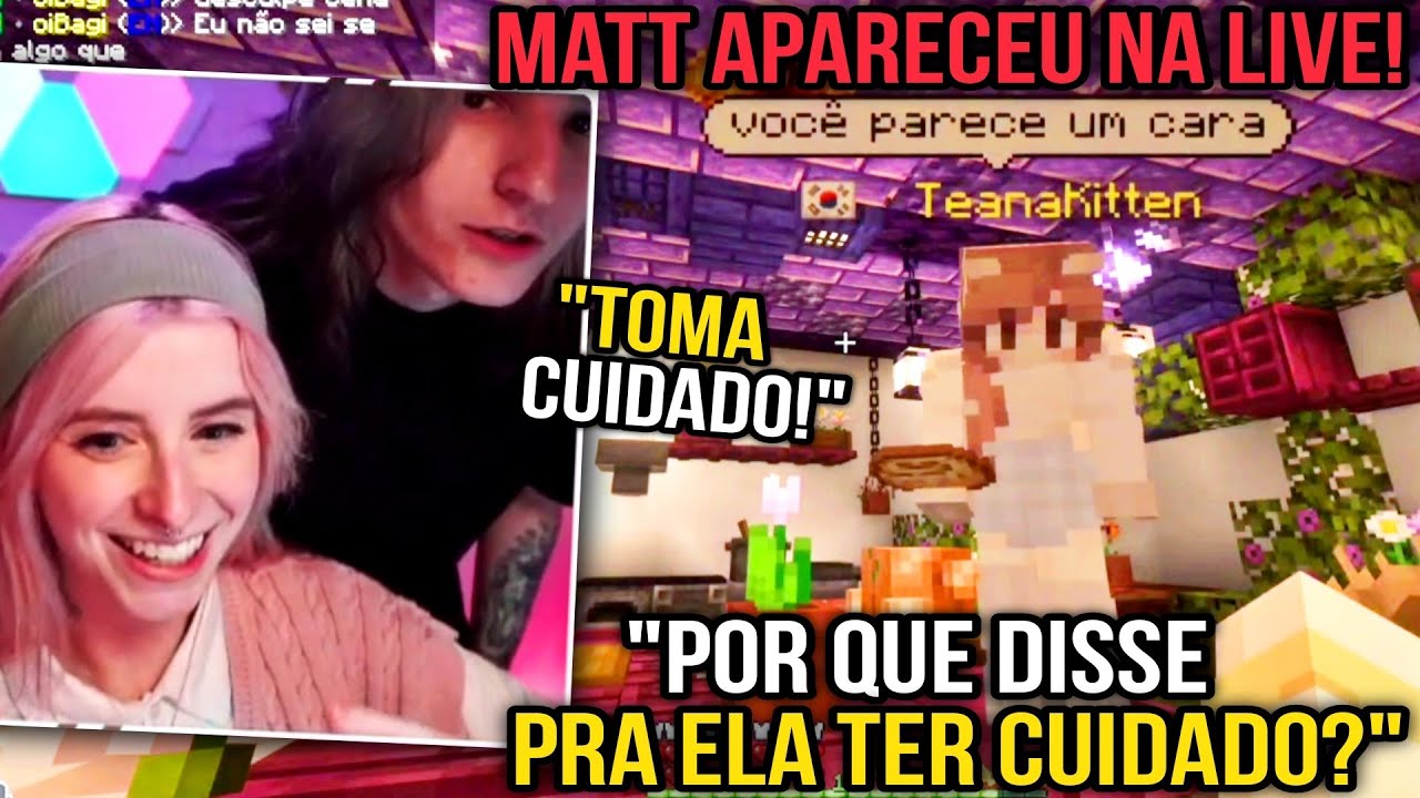 A BAGI APRESENTANDO O DEUS DO OBSCURO PRA TINA KKKKKKK | QSMP