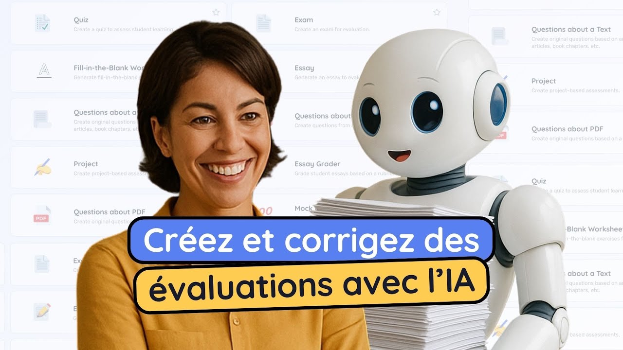 Créez et corrigez des évaluations en quelques minutes avec l’IA