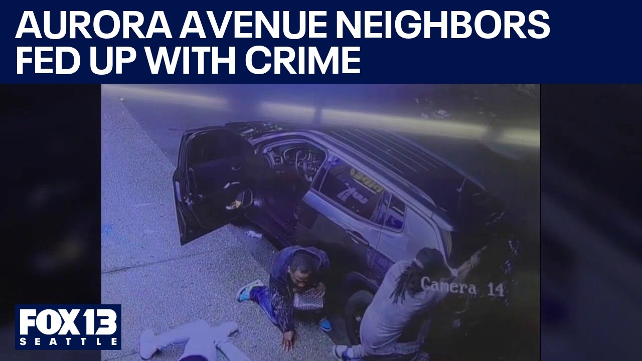 Жители Аврора-авеню возмущены всплеском стрельбы и преступности | FOX 13 Seattle
