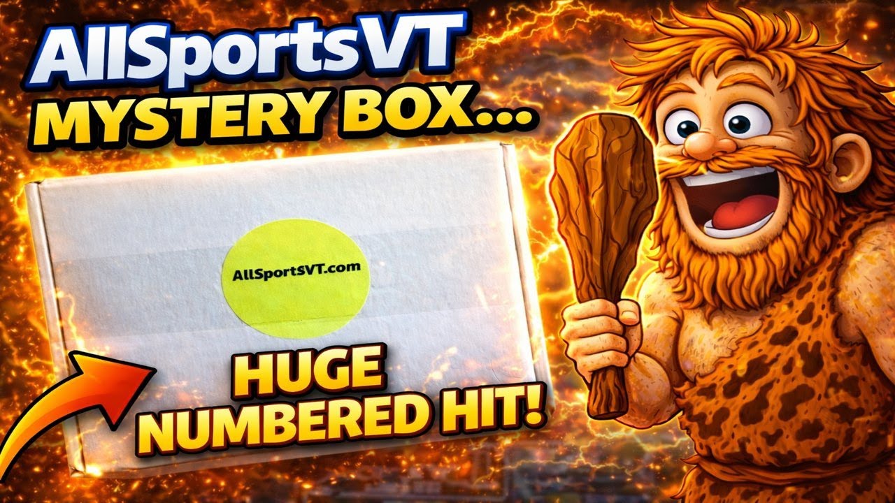 AllSportsVT Mystery Box Review! Is It Worth It? HUGE Numbered Hit!