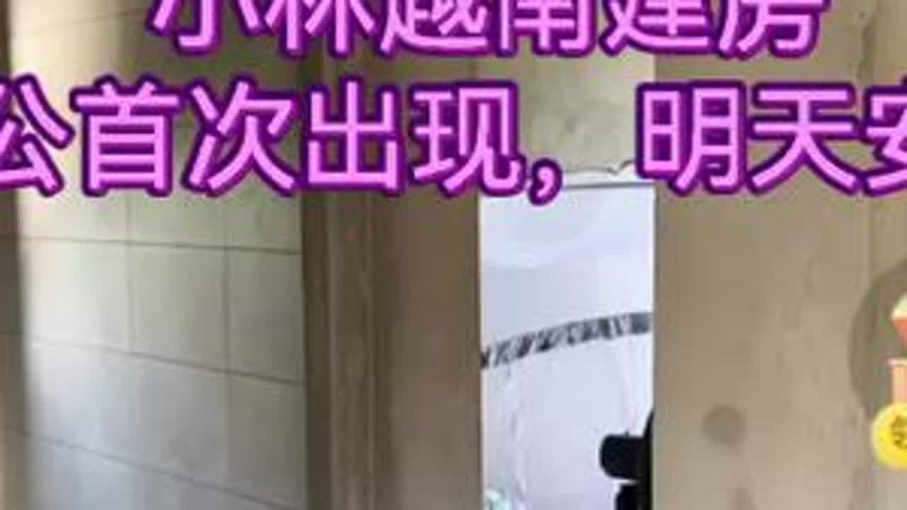 小林越南建房，表嫂老公首次露面！明天装门啦！