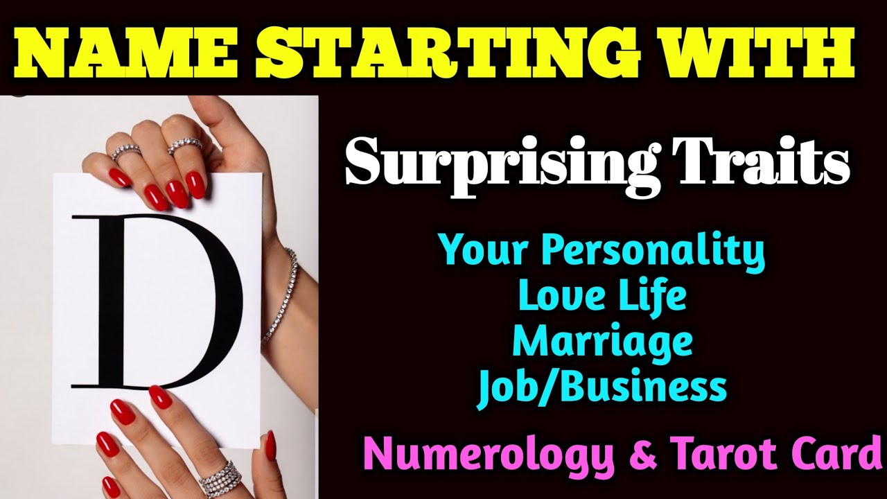 Name Beginning With Letter 