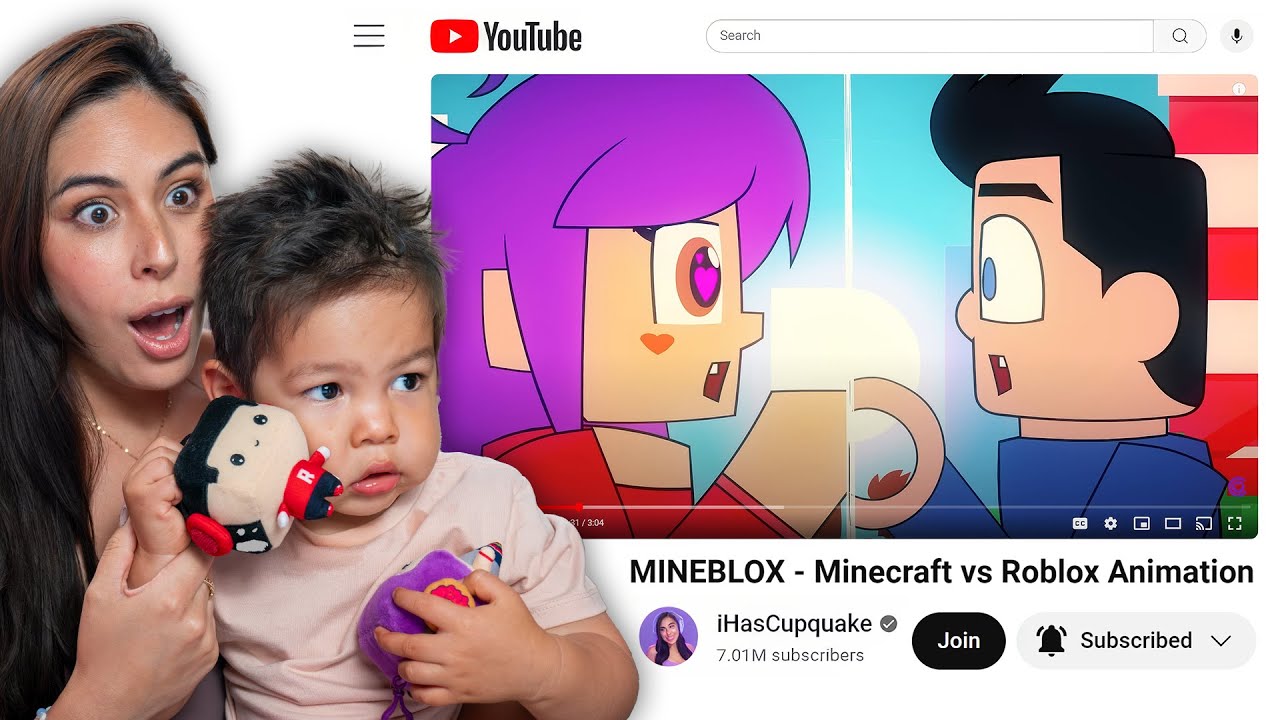 My Son Reacts To iHasCupquake Songs