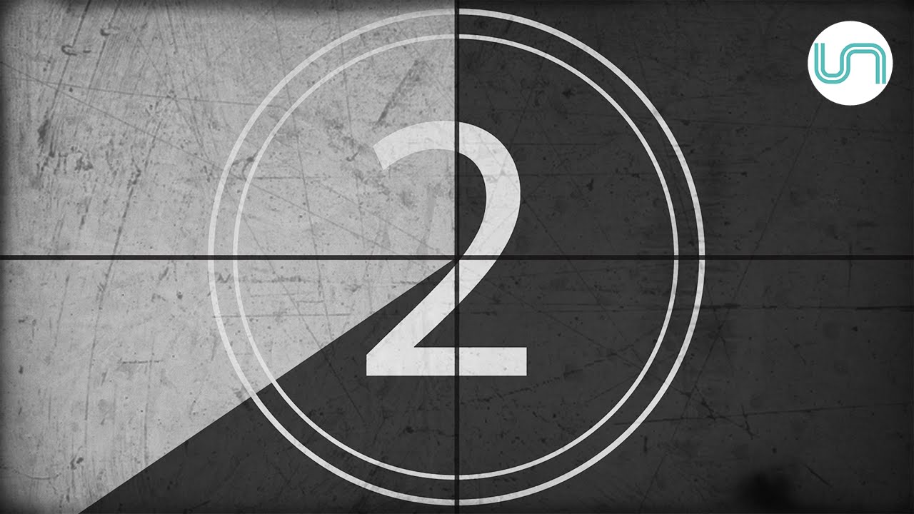 Movie Countdown - After Effects Tutorial (NL) (ENG CC)