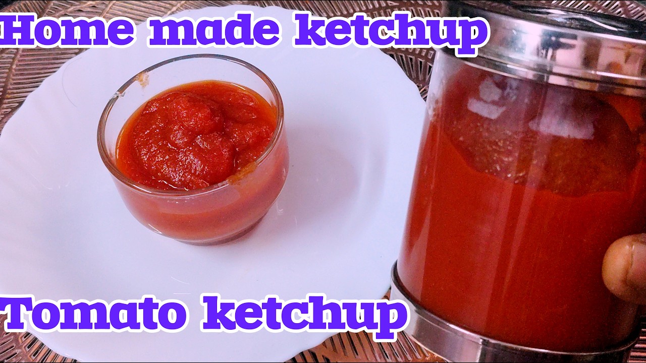 Home made tomato ketchup | தக்காளி கெட்சப் செய்வது எப்படி