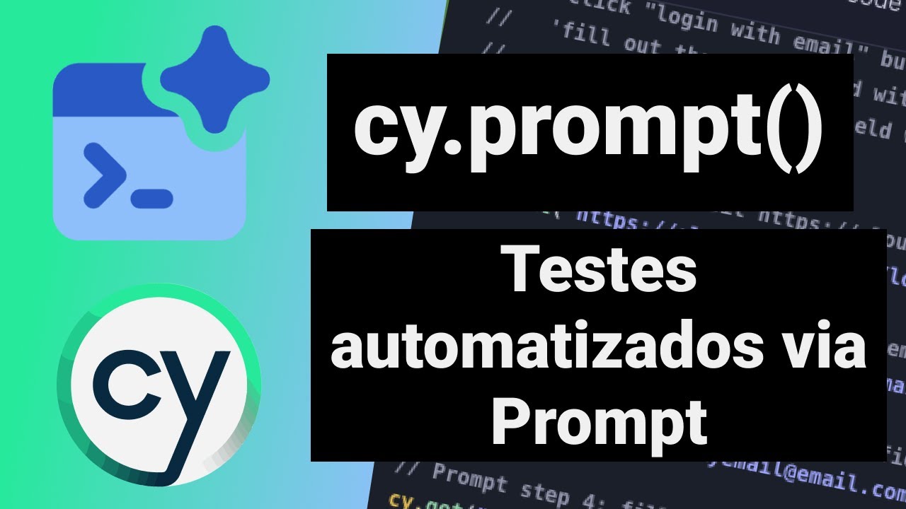 Como CRIAR TESTES com CY PROMPT!