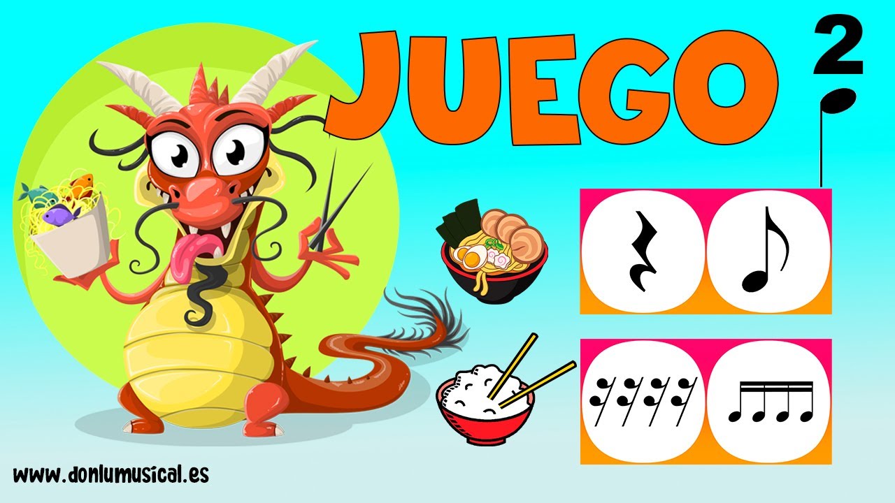 JUEGO PARA TRABAJAR FIGURAS Y SILENCIOS MUSICALES. DONLUMUSICAL