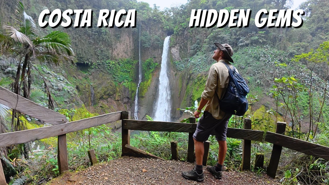 Скрытая Коста-Рика 🇨🇷 | Водопады вдали от проторенных туристических маршрутов и походы по облачно...