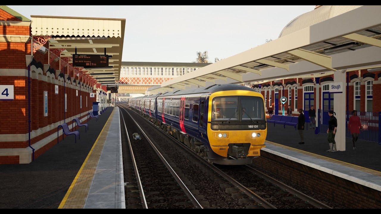 Slough to London Paddington GWE remastered.
