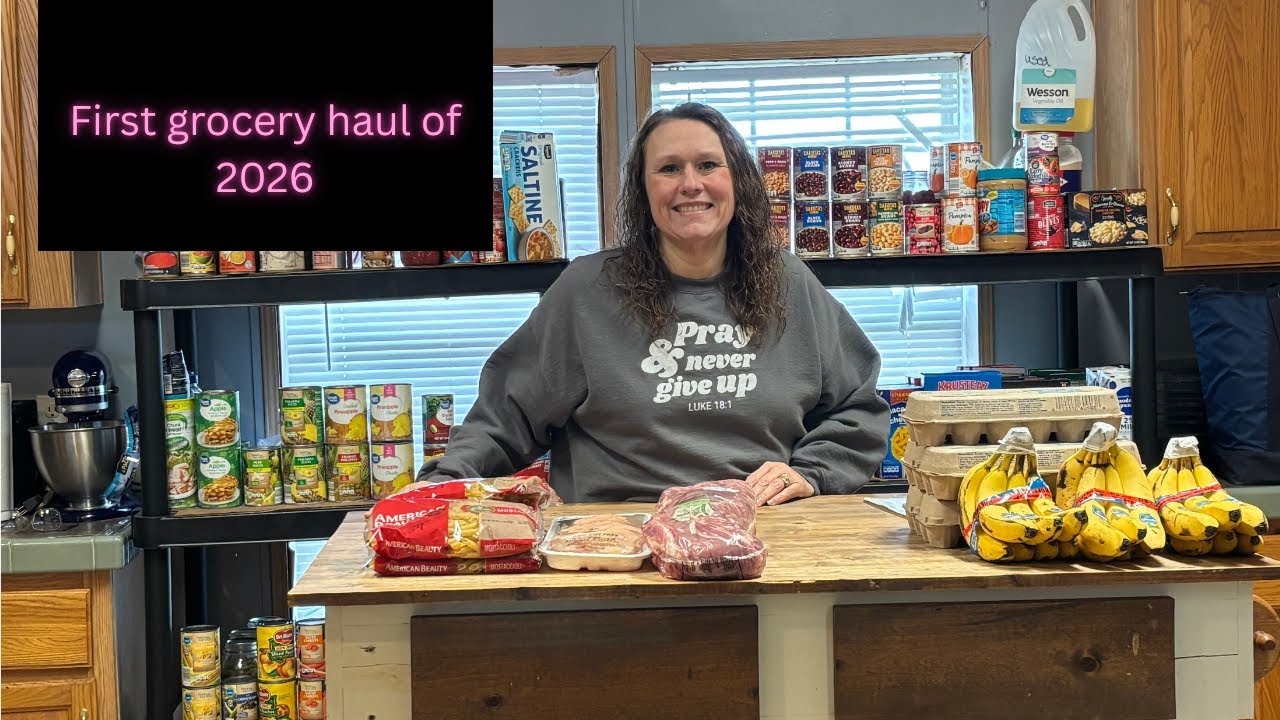 First Grocery Haul of 2026