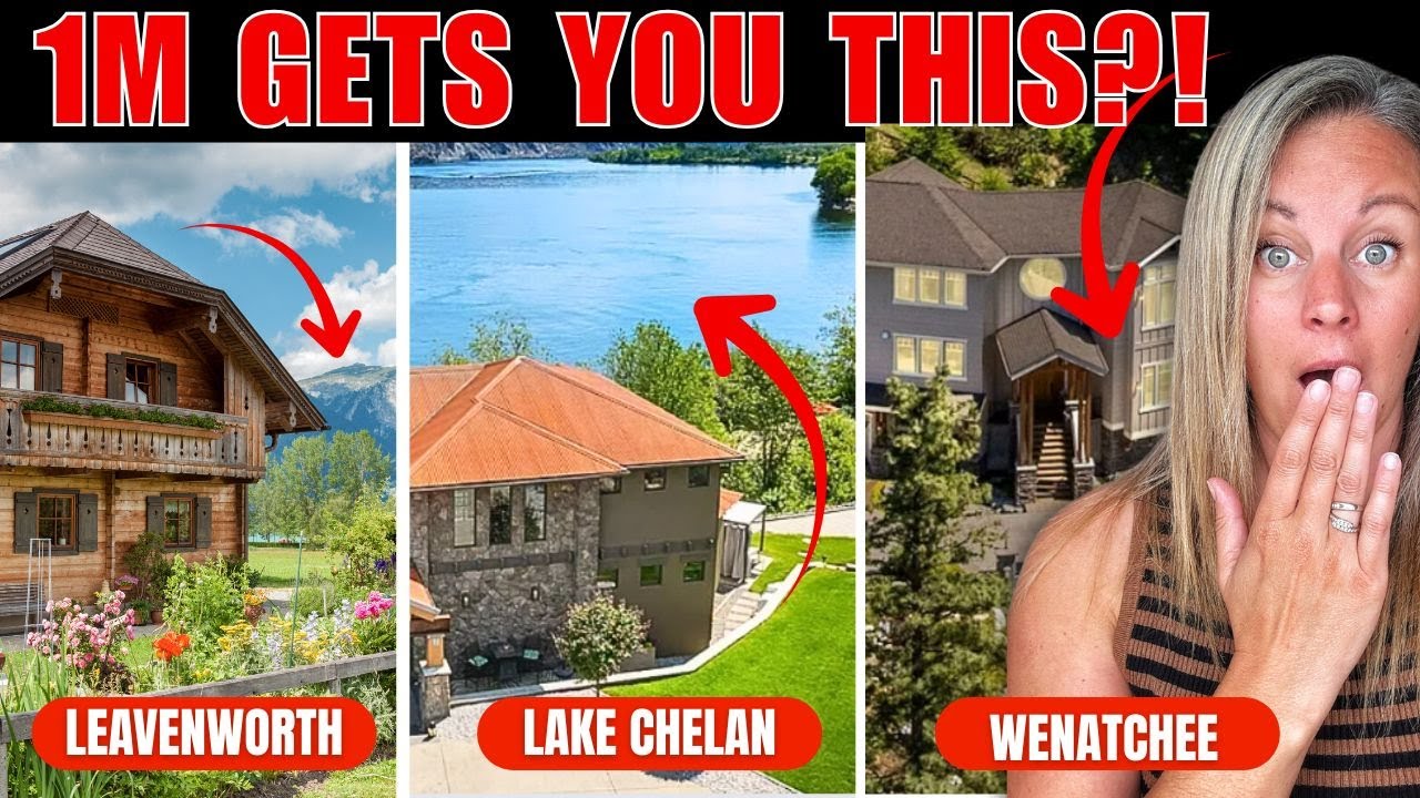Что ДЕЙСТВИТЕЛЬНО можно купить за 1 миллион долларов в Ливенворте, Челане и Уэнатчи?