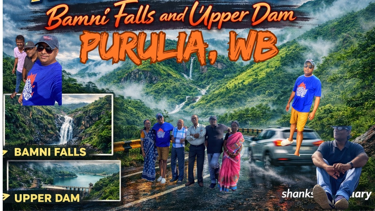 3 Hidden Gems of Ajodhya Hills Purulia 😍 | Bamni Falls, Upper Dam & Sita Kunda Travel Vlog