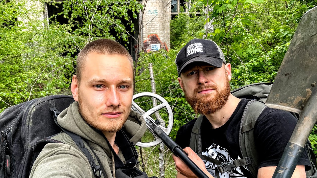 Schatzsuche am Lost Place (Sondeln mit Fritz Meinecke & Metalldetektor)