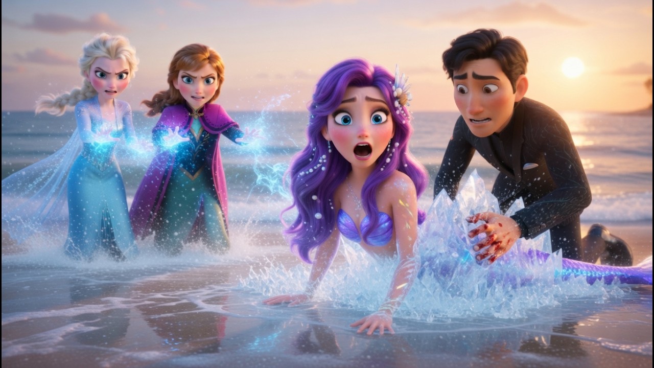 OMG 😱 RUMI vs ELSA| THE SEA FROZE 💜❄️ | Elsa's Prison Plan — Rumi Trapped In Ice — She Chose To Stay