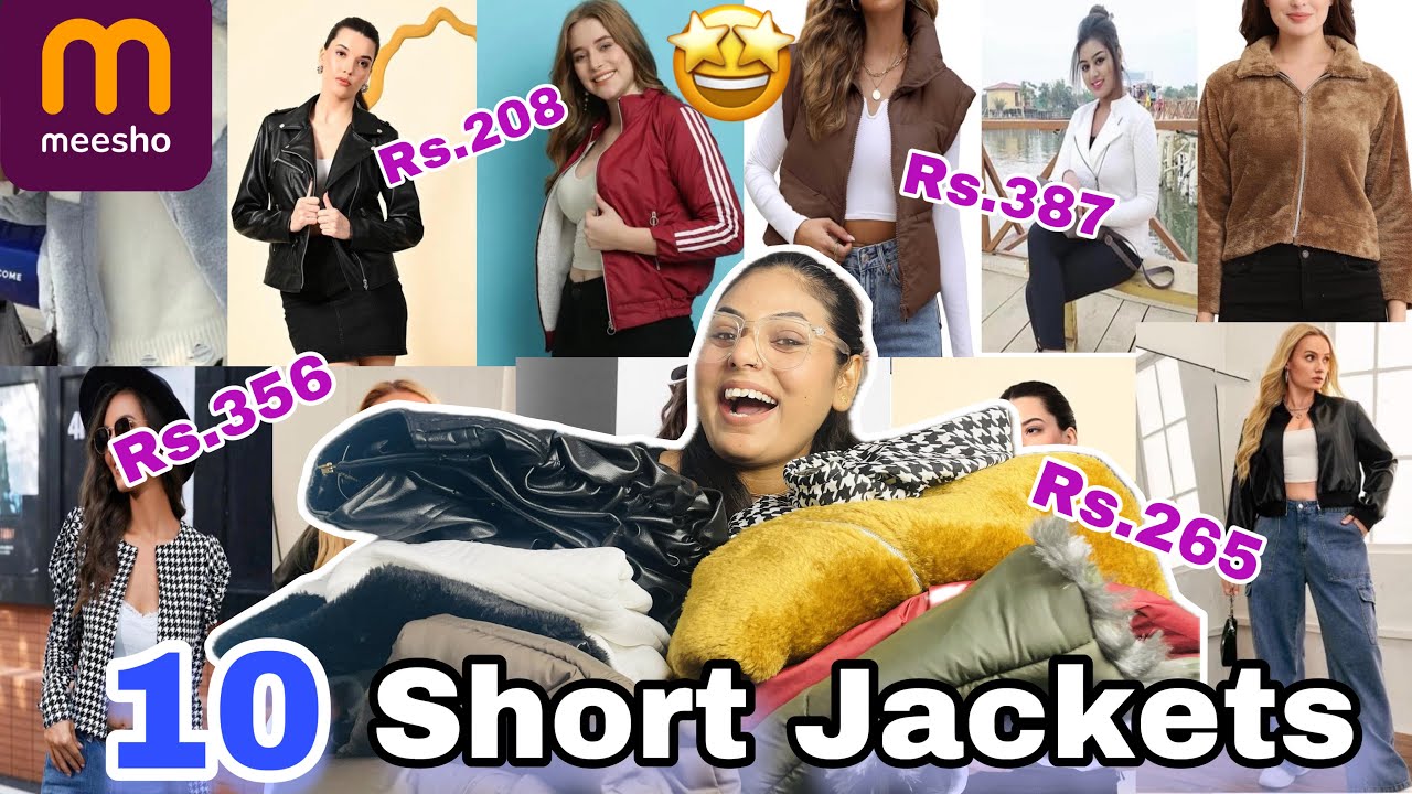 *Huge* Trendy🤩Short Jacket🧥Haul From Meesho | Jacket From Meesho | Winter🧣Wear Haul | Richa Gupta