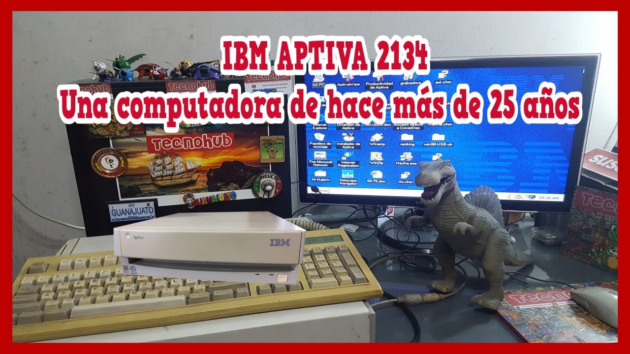 IBM Aptiva 2134 una PC de hace más de 25 años