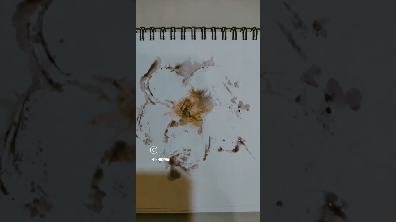 Tried this for the first time 🌺✨ 