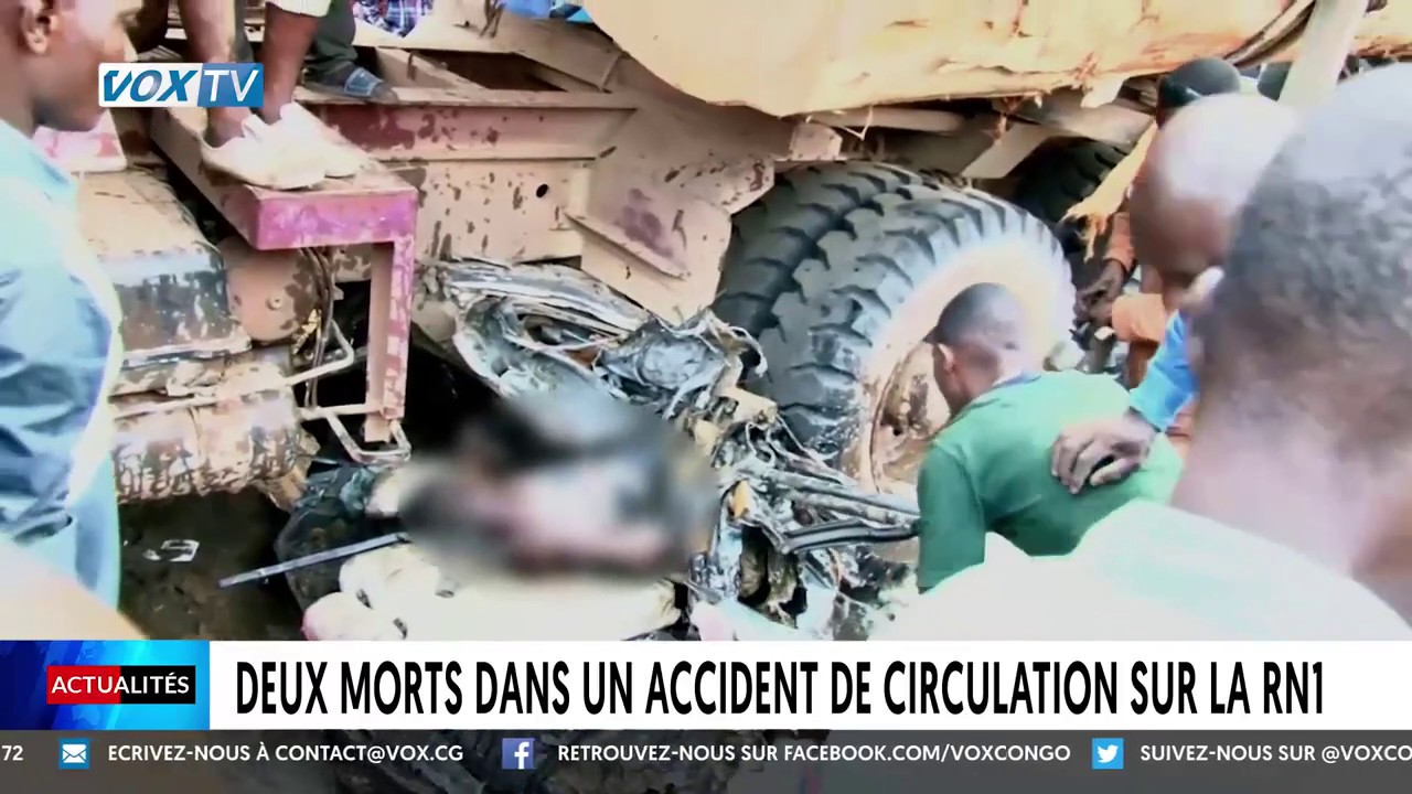 Deux morts dans un accident de circulation sur la RN 1