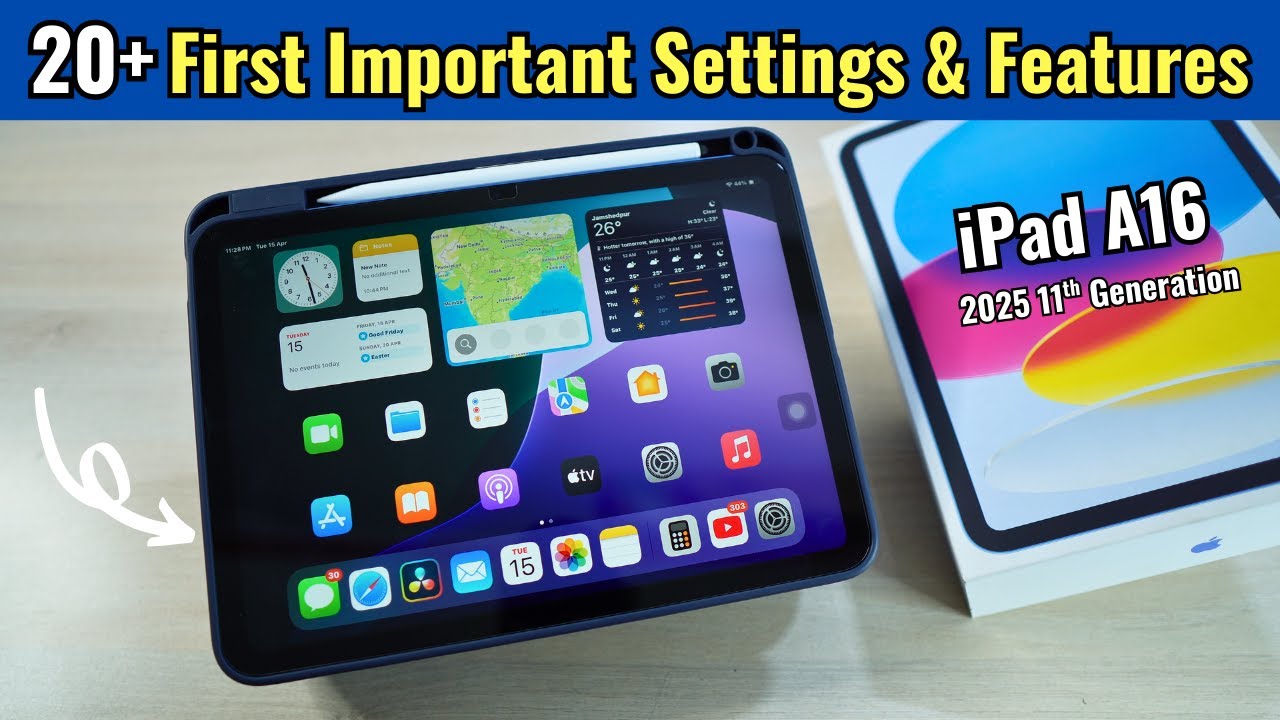 20+ Game-Changing iPad Settings You Need to Know in 2025 | Ft. 2025 iPad A16 (11th Gen)