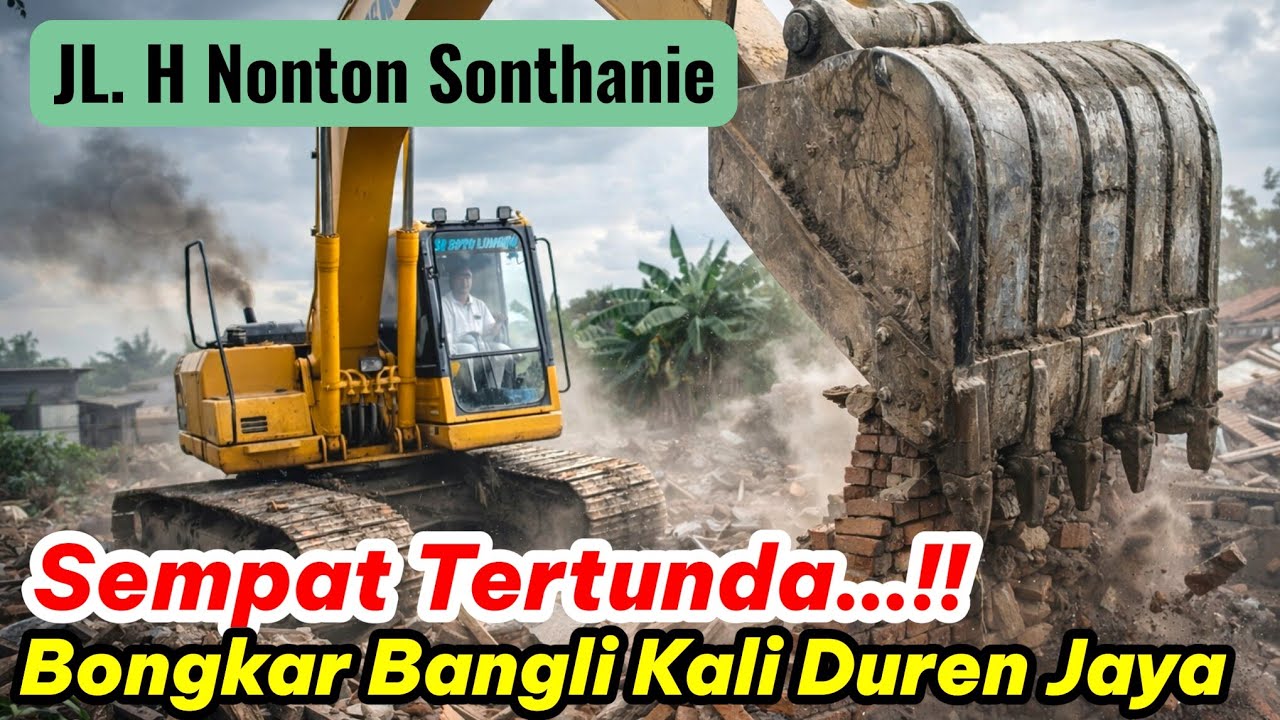 GEGER‼️Pembongkaran Bangli di Bantaran Kali Duren Jaya Akhirnya Dilanjutkan #kangdedimulyadi 