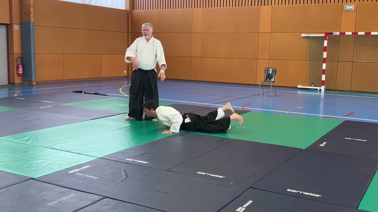 Aikido se relâcher pour couper