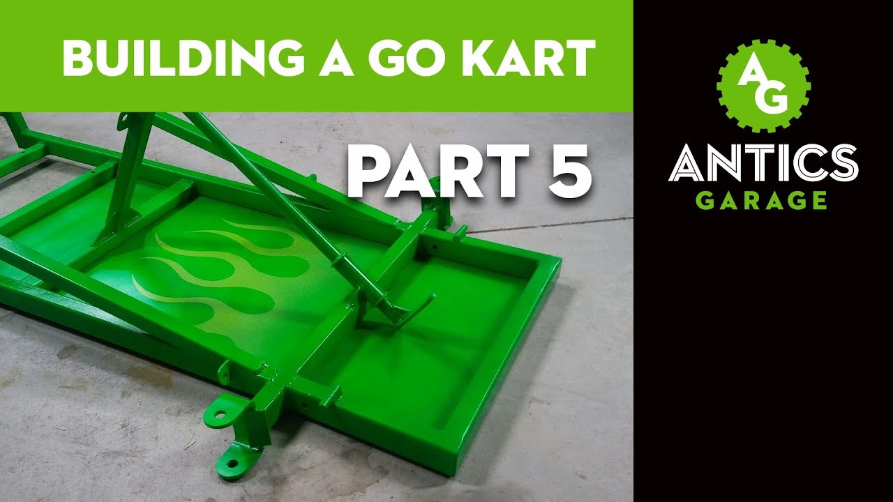Building a Go Kart, Part 5 - Floorpan and Paint Job