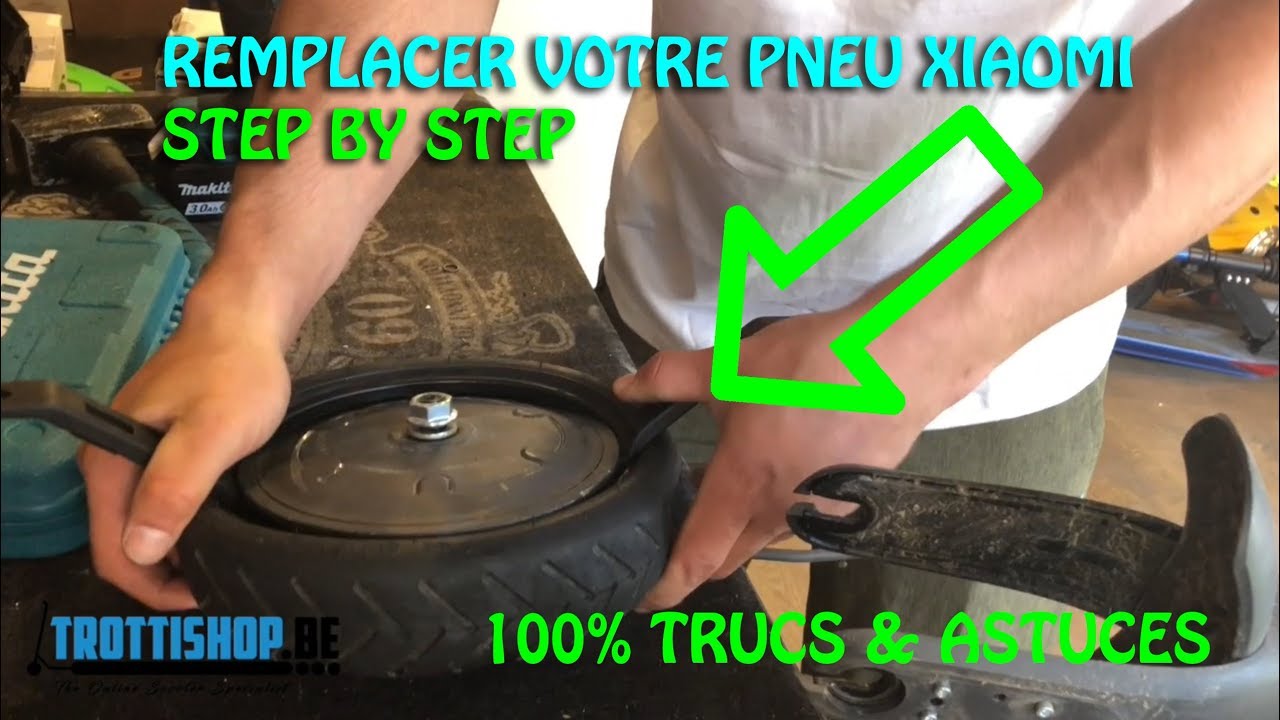 Remplacer roue crevée Xiaomi M365 - notre technicien vous dit tout!