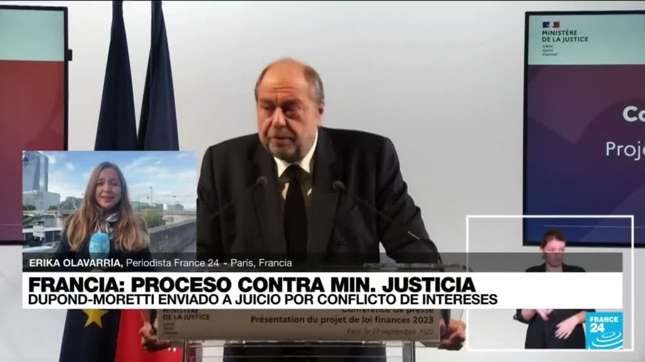 Informe desde Par&iacute;s: ministro de Justicia de Francia es enviado a juicio
